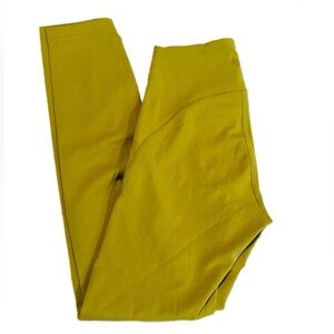 Lululemon lime green Wunder Under Smooth Cover High-Rise Tight leggings